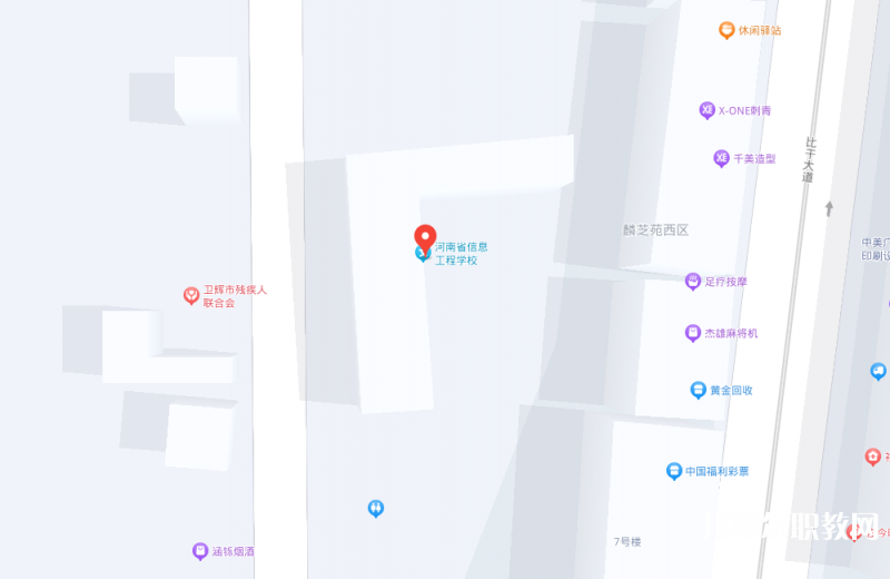 河南省信息工程學(xué)校地址，乘車路線