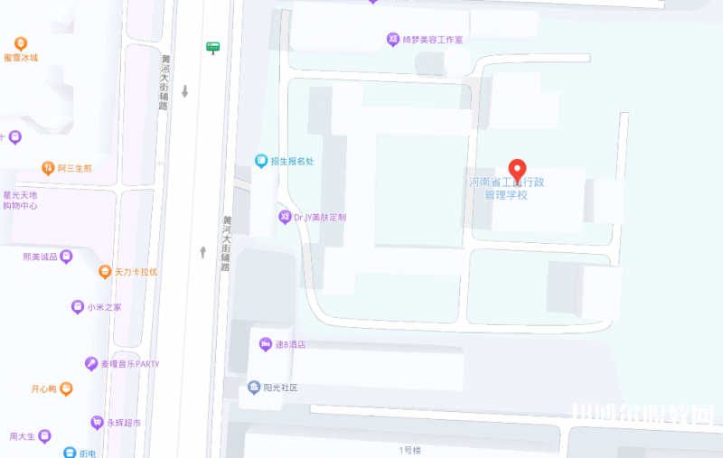 河南省工商行政管理學(xué)校地址，乘車路線