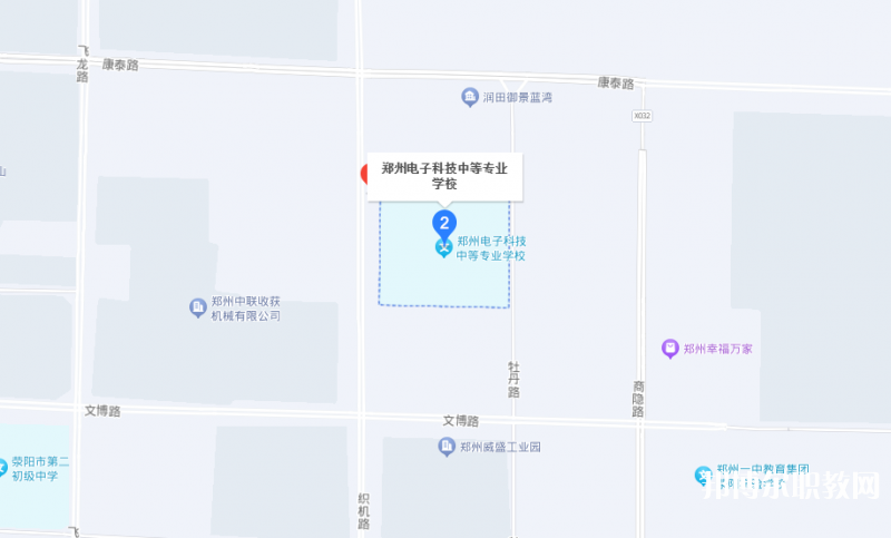 中牟電子科技中等專業(yè)學(xué)校地址，乘車路線