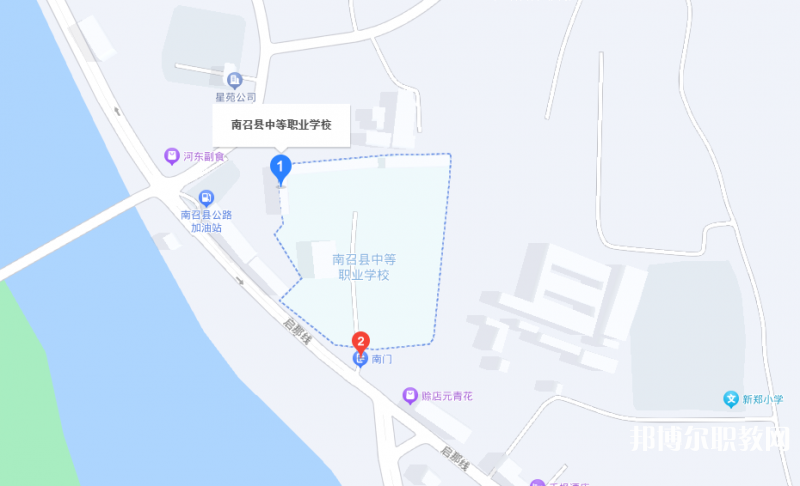 南召縣培英中等職業(yè)學(xué)校地址，乘車(chē)路線
