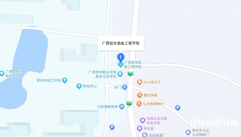 桂東機(jī)電工程學(xué)校地址，乘車路線