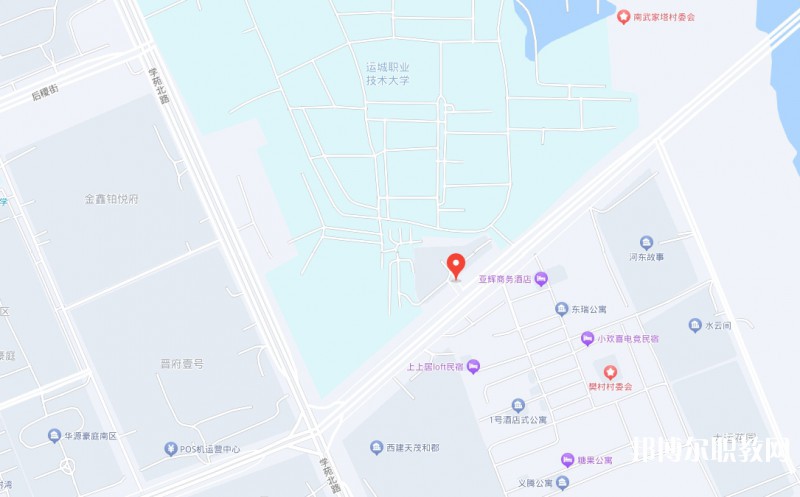 運城宏源工業(yè)技術學校地址，乘車路線