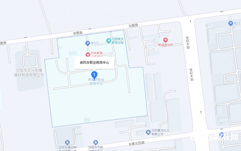 新民市職業(yè)教育中心地址，乘車(chē)路線(xiàn)