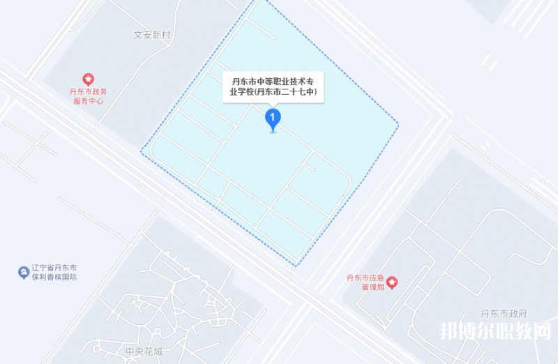 丹東市中等職業(yè)技術(shù)專業(yè)學(xué)校地址，乘車路線
