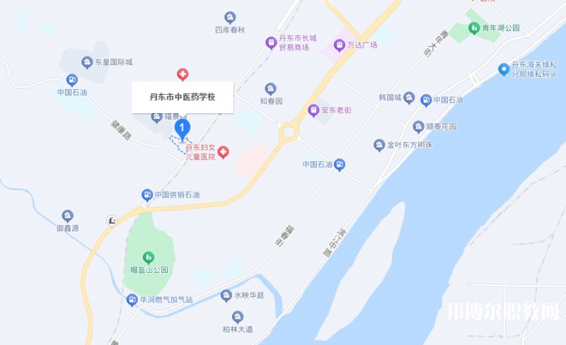 丹東市中醫(yī)藥學(xué)校地址，乘車路線