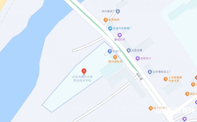 丹東市曙光中等職業(yè)技術(shù)學(xué)校地址，乘車路線