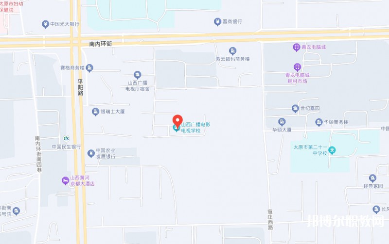 山西廣播電影電視學(xué)校地址，乘車路線