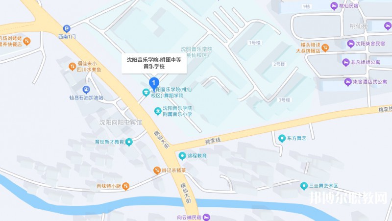沈陽音樂學(xué)院附屬中等音樂學(xué)校地址，乘車路線